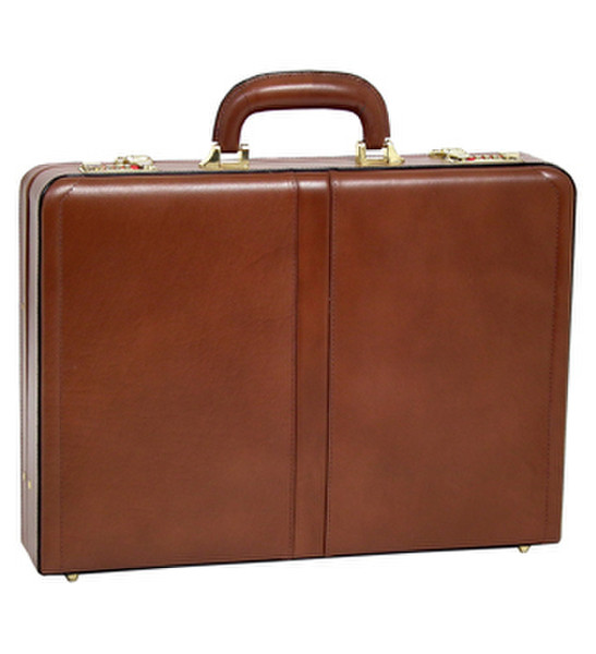 McKlein Reagan Leather Brown briefcase