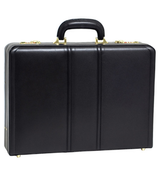 McKlein Coughlin Leather Black briefcase