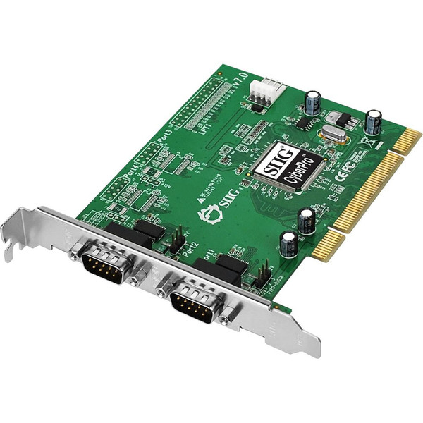 Siig CyberSerial Dual PCI Внутренний Последовательный интерфейсная карта/адаптер