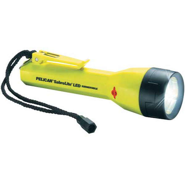 Pelican 2020B, SabreLite Recoil Hand-Blinklicht LED Schwarz, Gelb