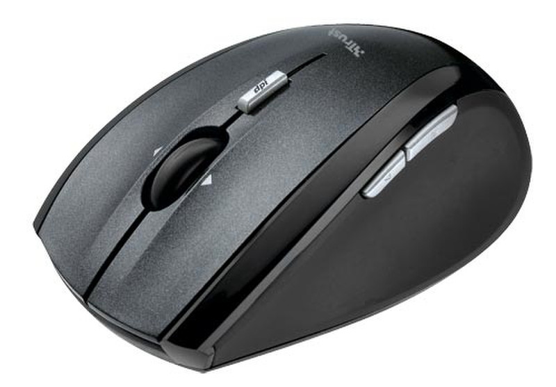 Trust Wireless Laser Mini Mouse MI-7600Rp RF Wireless Laser 1600DPI Black mice