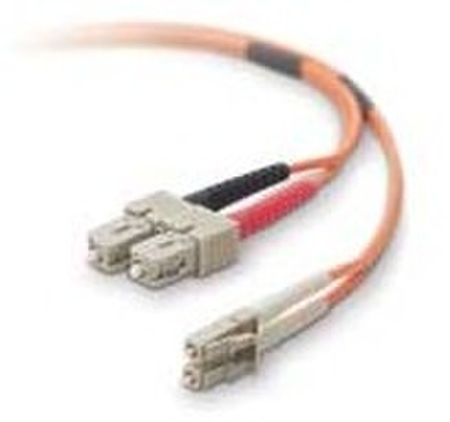 V7 62.5/125 Multimode Fiber-Optic Patch Cable LC/SC 1.0m 1м LC SC Оранжевый оптиковолоконный кабель