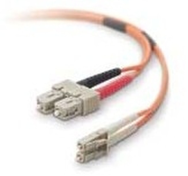 V7 62.5/125 Multimode Fiber-Optic Patch Cable LC/SC 2.0m 2m LC SC Orange fiber optic cable