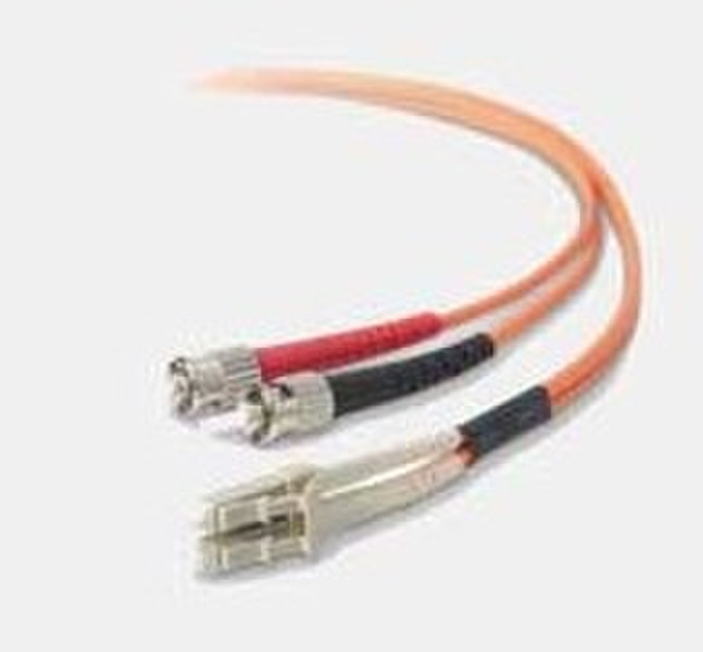 V7 62.5/125 Multimode Fiber-Optic Patch Cable LC/ST 1.0m 1m LC ST Orange fiber optic cable