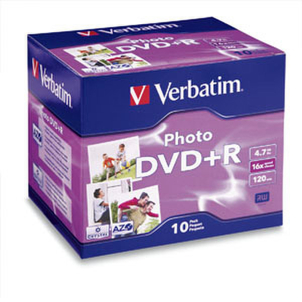 Verbatim Photo DVD+R 10PK X 5 4.7ГБ DVD+R 50шт