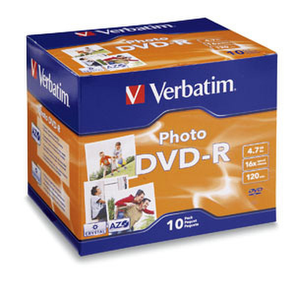 Verbatim Photo DVD-R 4.7GB 16X 10pk x 5 4.7ГБ DVD-R 50шт