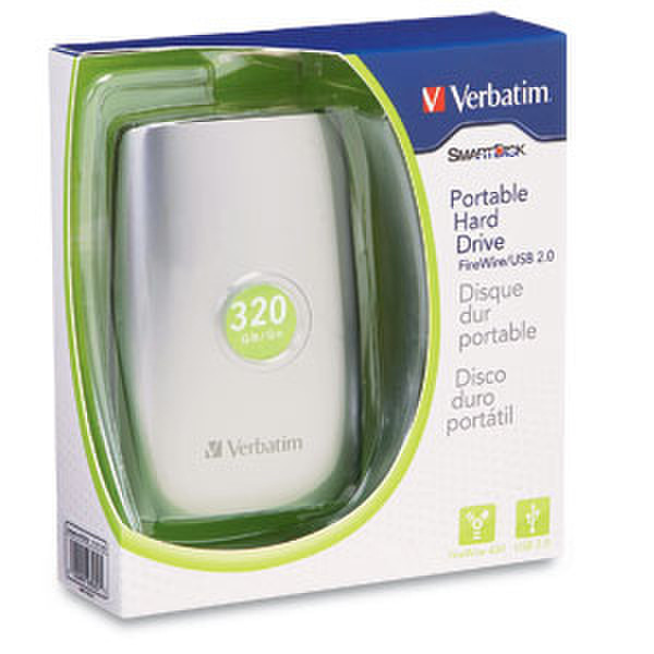 Verbatim 320GB FireWire/USB 320GB Externe Festplatte