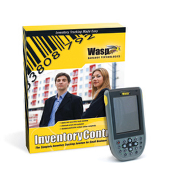 Wasp Inventory Control v4 Pro (5 PC) + WPA1200CE Barcode-Software