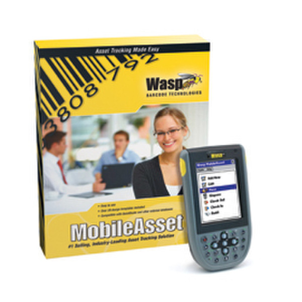 Wasp MobileAsset v5 Std + WPA1200 bar coding software
