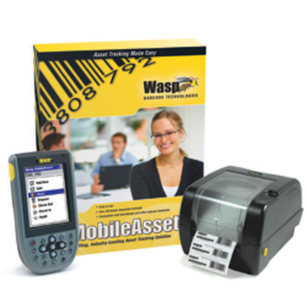 Wasp MobileAsset v5 Standard + WPA1200 & WPL305 Barcode-Software