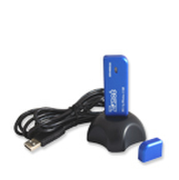 Zonet Wireless USB Adapter + USB Cable 54Mbit/s networking card