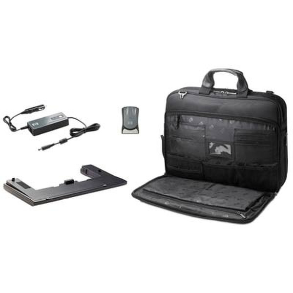 HP Value Nylon Case with Bluetooth PC Card Mouse, Auto/Air/AC Smart Adapter and Extended Life Battery