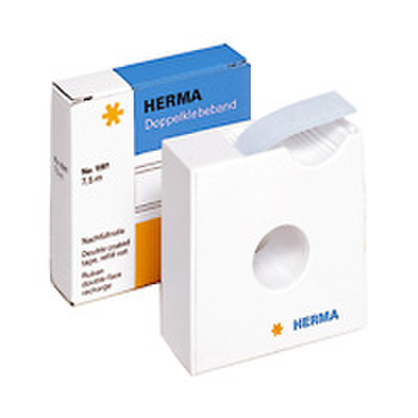 HERMA Adhesive tape with pull tab 7,5m gummed width 12mm канцелярская/офисная лента