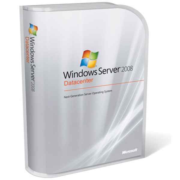 Microsoft Windows Server 2008 Datacenter without Hyper-V 32/64-bit 2-CPU (EN)