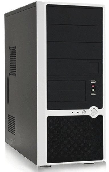 Foxconn TSAA460 Full-Tower 480W Black,Silver computer case