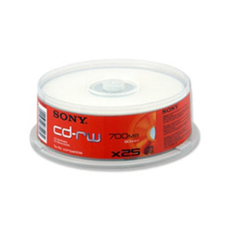 Sony CD RW 1x-4x 700MB (25) CD-R 700MB 25pc(s)