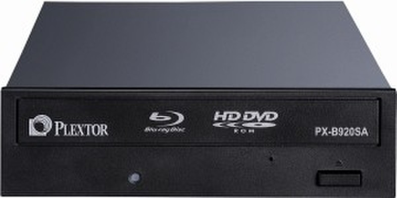 Plextor Blu-Ray Disc Writer PX-B920SA Внутренний Черный оптический привод