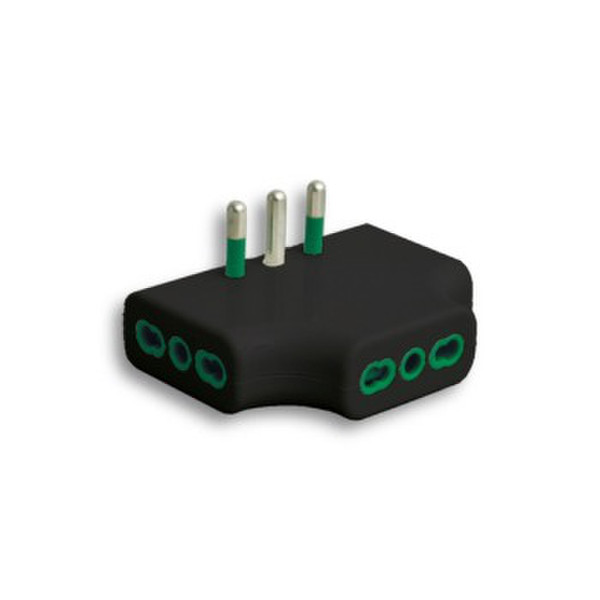 FME 87221 Type L (IT) Type L (IT) Black power plug adapter