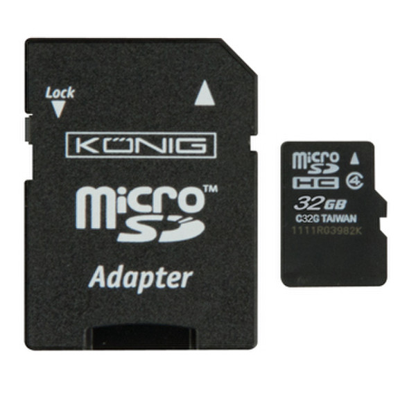 König microSDHC 32GB 32ГБ MicroSDHC Class 4 карта памяти