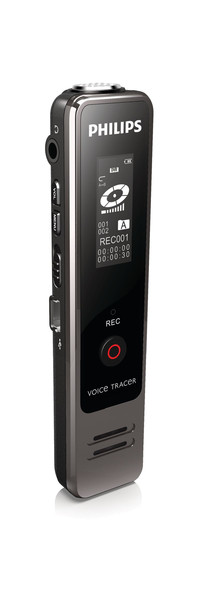 Philips Voice Tracer VTR5000/93 Флэш-карта Черный, Cеребряный диктофон