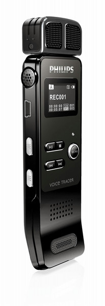 Philips Voice Tracer VTR7000/93 Флэш-карта Черный, Cеребряный диктофон