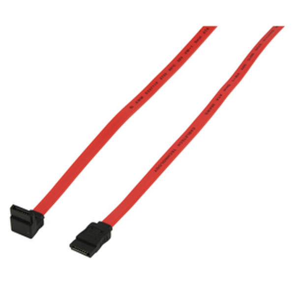 Valueline CABLE-236 1m SATA 7-pin SATA 7-pin Schwarz, Rot SATA-Kabel