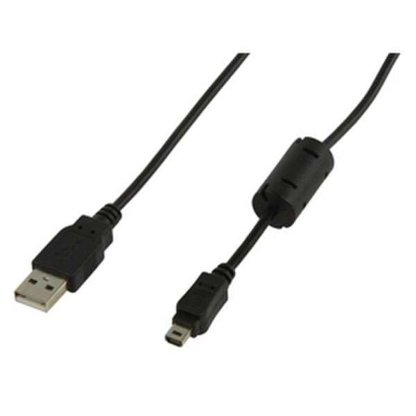 Valueline CABLE-290 1.8m Black camera cable