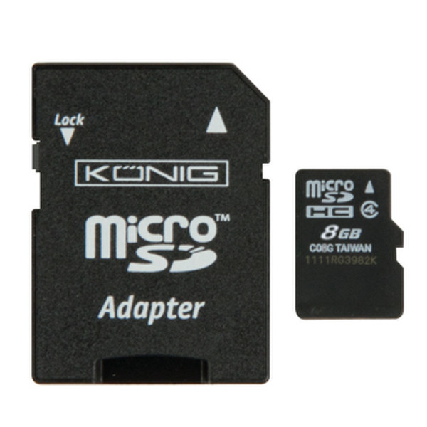 König microSDHC 2GB 8GB MicroSDHC Class 4 memory card
