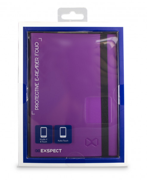 Exspect EX0019 Folio Purple e-book reader case