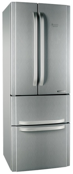 Hotpoint E4D AAA X C freestanding A++ Stainless steel side-by-side refrigerator