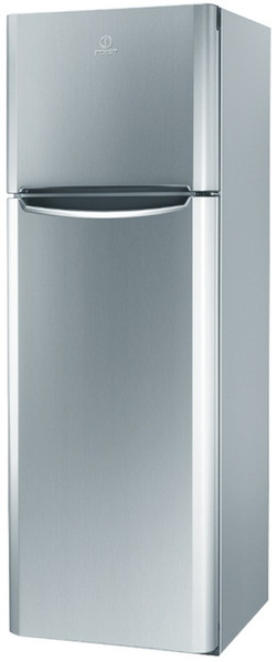 Indesit TIAA 12 V SI Отдельностоящий 305л A+ Cеребряный холодильник с морозильной камерой