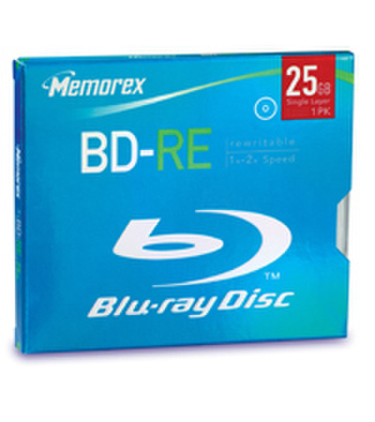 Memorex MRX BLU-RAY BD-RE (1X-2X) 25GB 25GB