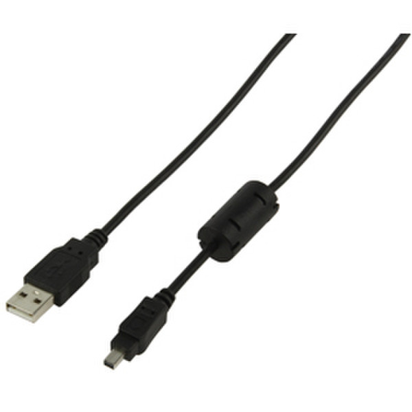 Valueline CABLE-291 1.8m Black camera cable