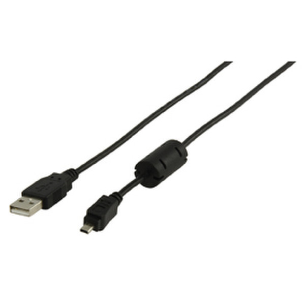 Valueline CABLE-294 1.8m Black camera cable