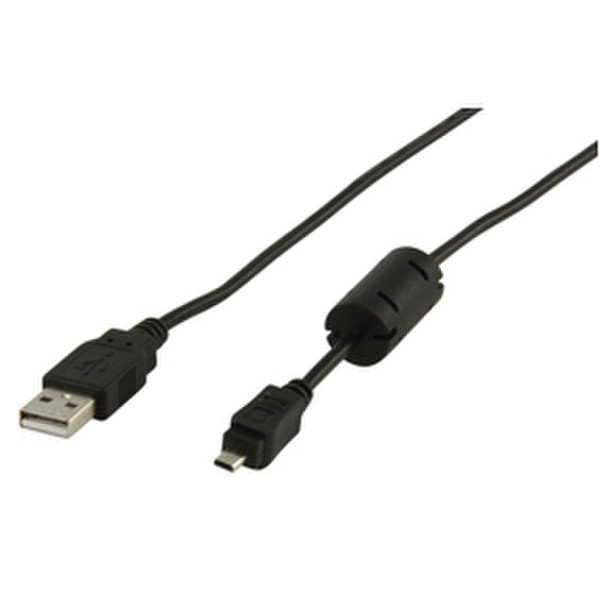 Valueline CABLE-296 1.8m Black camera cable