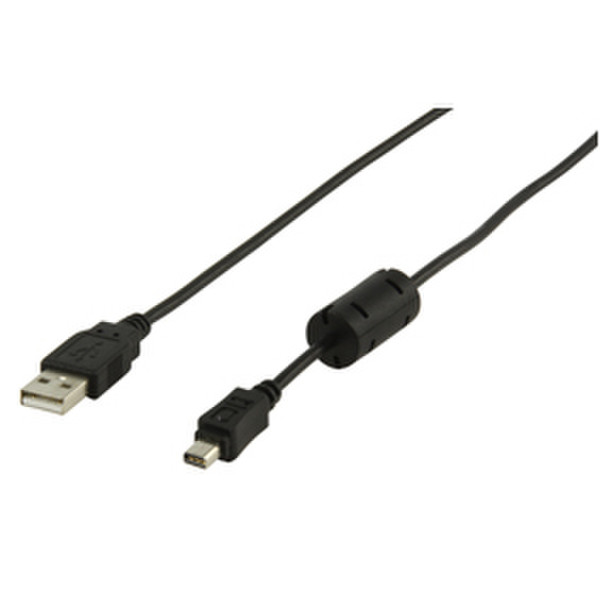 Valueline CABLE-298 1.8m Black camera cable