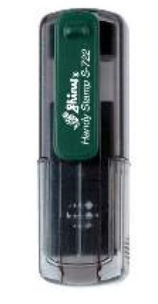 Shiny Handy Stamp 38 x 14mm Green seal