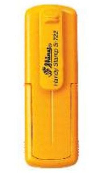 Shiny Handy Stamp 38 x 14mm Yellow seal