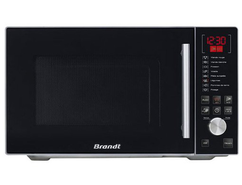 Brandt GE2622S Countertop 26L 900W Black,Silver microwave