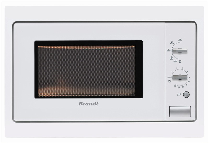 Brandt MM1010W Встроенный 20л 750Вт Белый микроволновая печь