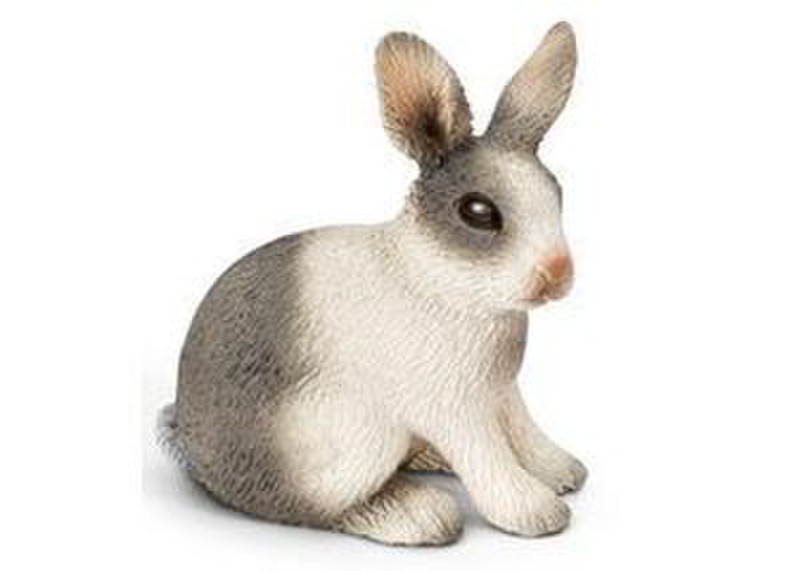 Schleich Rabbit Sitting Серый, Белый