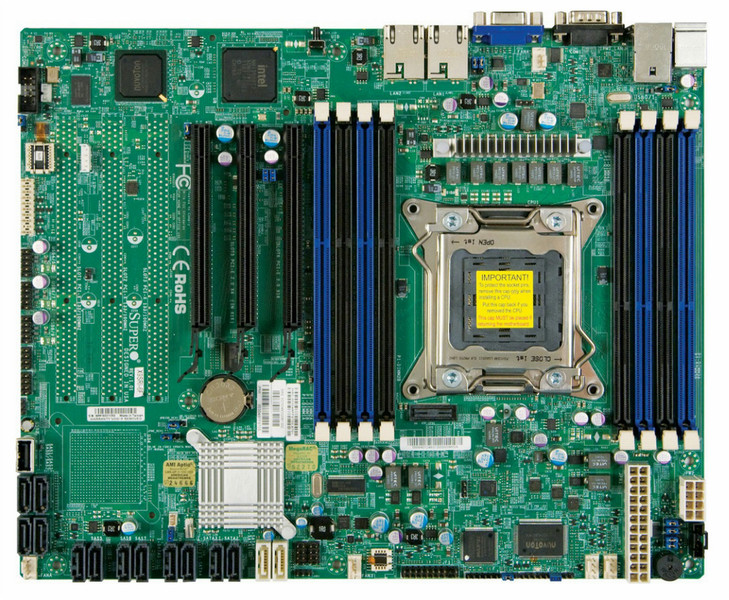 Supermicro X9SRI Intel C602 Socket R (LGA 2011) ATX материнская плата