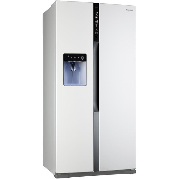 Panasonic NR-B53VW1-WE freestanding 530L A++ White side-by-side refrigerator