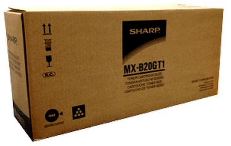 Sharp MX-B20GT1 Картридж 8000страниц Черный тонер и картридж для лазерного принтера
