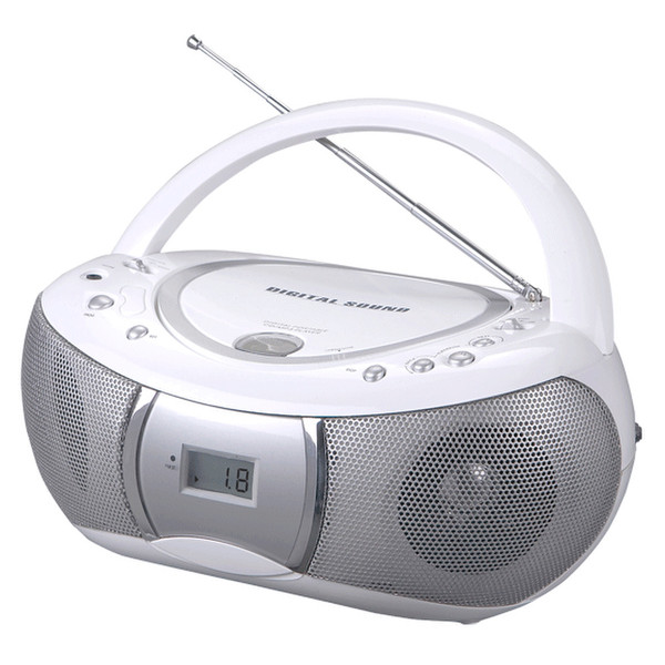 Bestsound PCD-6206 wit 1.2W Weiß CD-Radio
