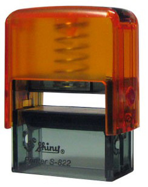 Shiny S-882 38 x 14mm Orange Stempel