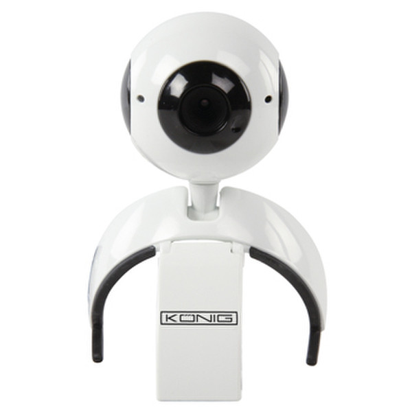 König CMP-WEBCAM95WH 1.3MP 1280 x 1024Pixel USB 2.0 Weiß Webcam