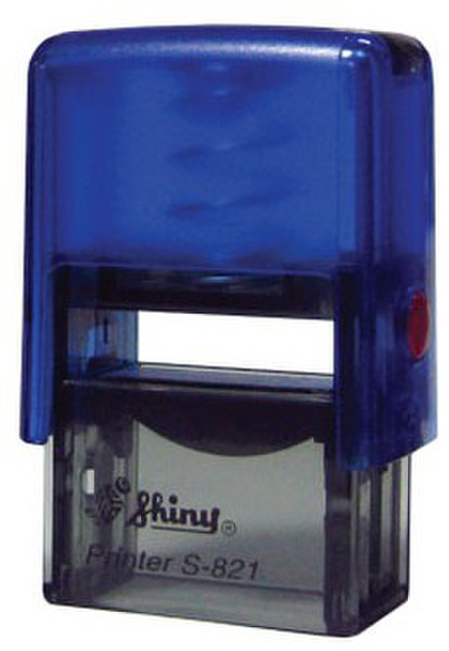 Shiny S-821 26 x 10mm Blau Stempel