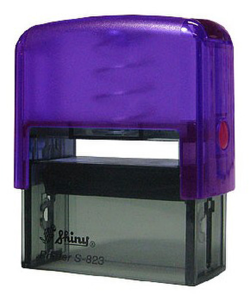 Shiny S-823 47 x 18mm Violett Stempel