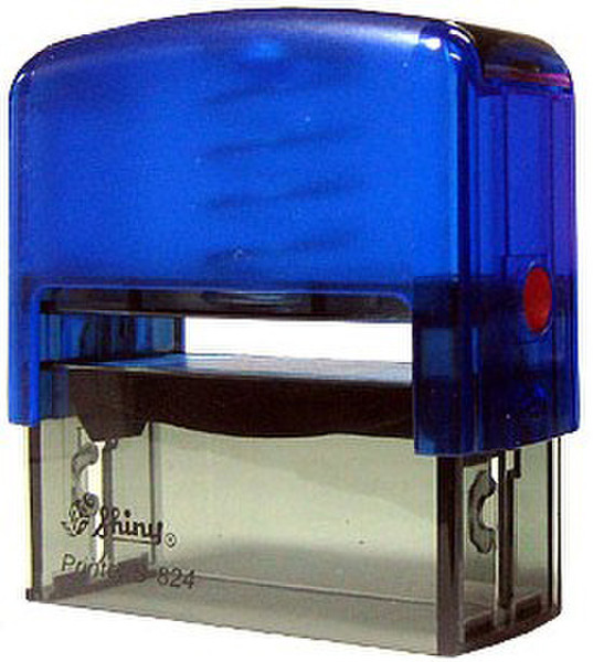 Shiny S-824 58 x 22mm Blau Stempel